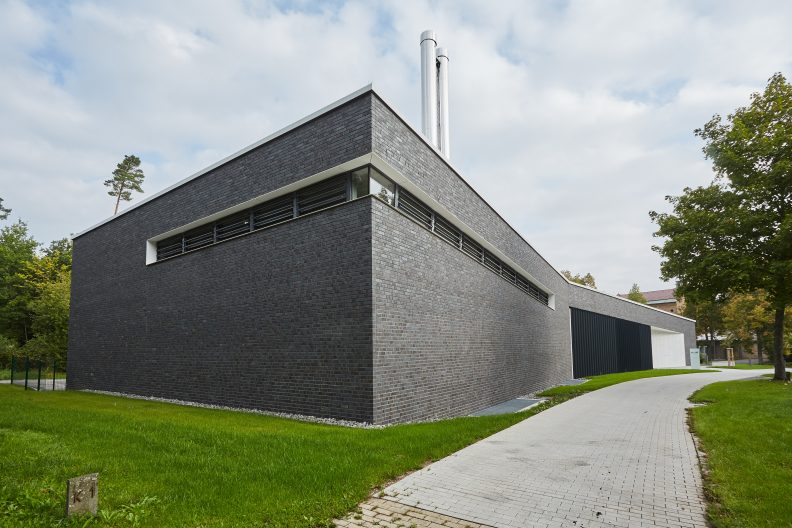 Projekt Krematorium Technik, Gebäude Aussenansicht