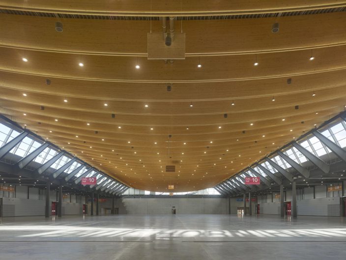 Messehalle 10 Stuttgart, Innenansicht