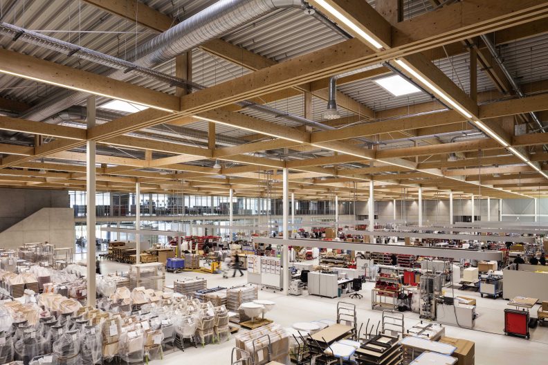 Brunner Innovation Factory, Innenansicht