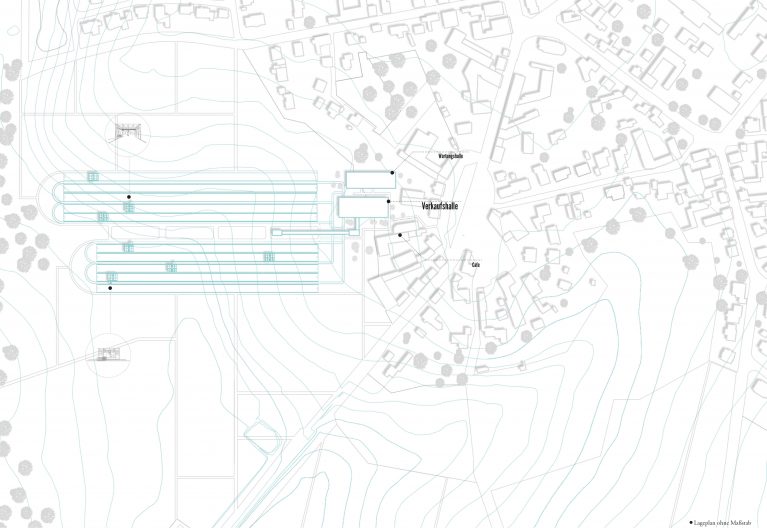 Lageplan Transportsystem