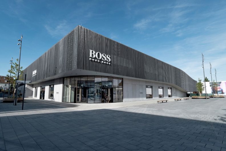 Boss Outlet Metzingen, Aussenansicht