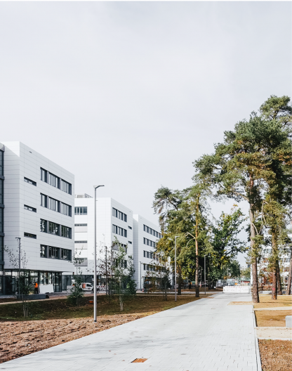 Siemens Campus Erlangen Außenperspektive Quartier