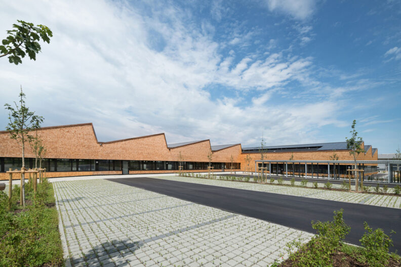 Außenperspektive der Erweiterung Werk II Fa. elobau Leutkirch