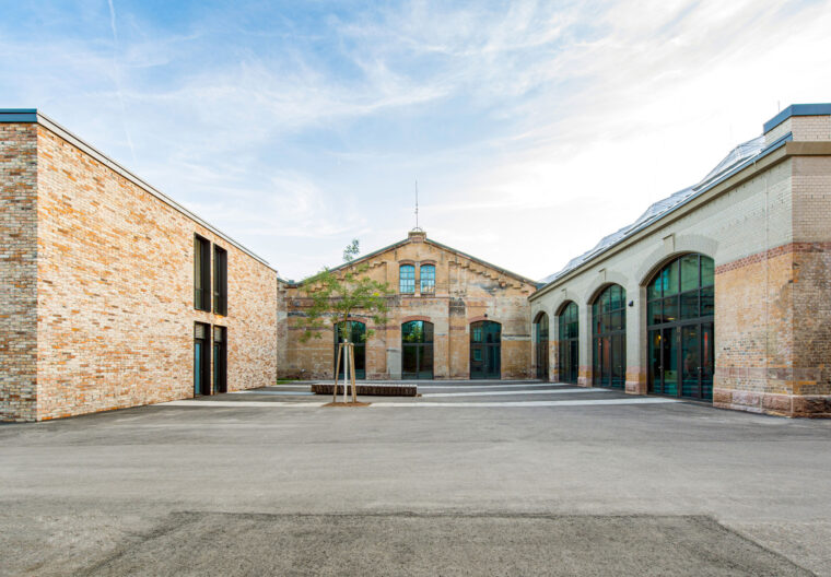 Außenperspektive Piazza der Wagenhallen Stuttgart