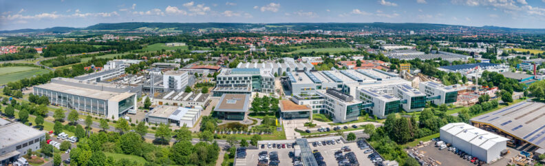 Vogelperspektive Areal Sartorius Campus